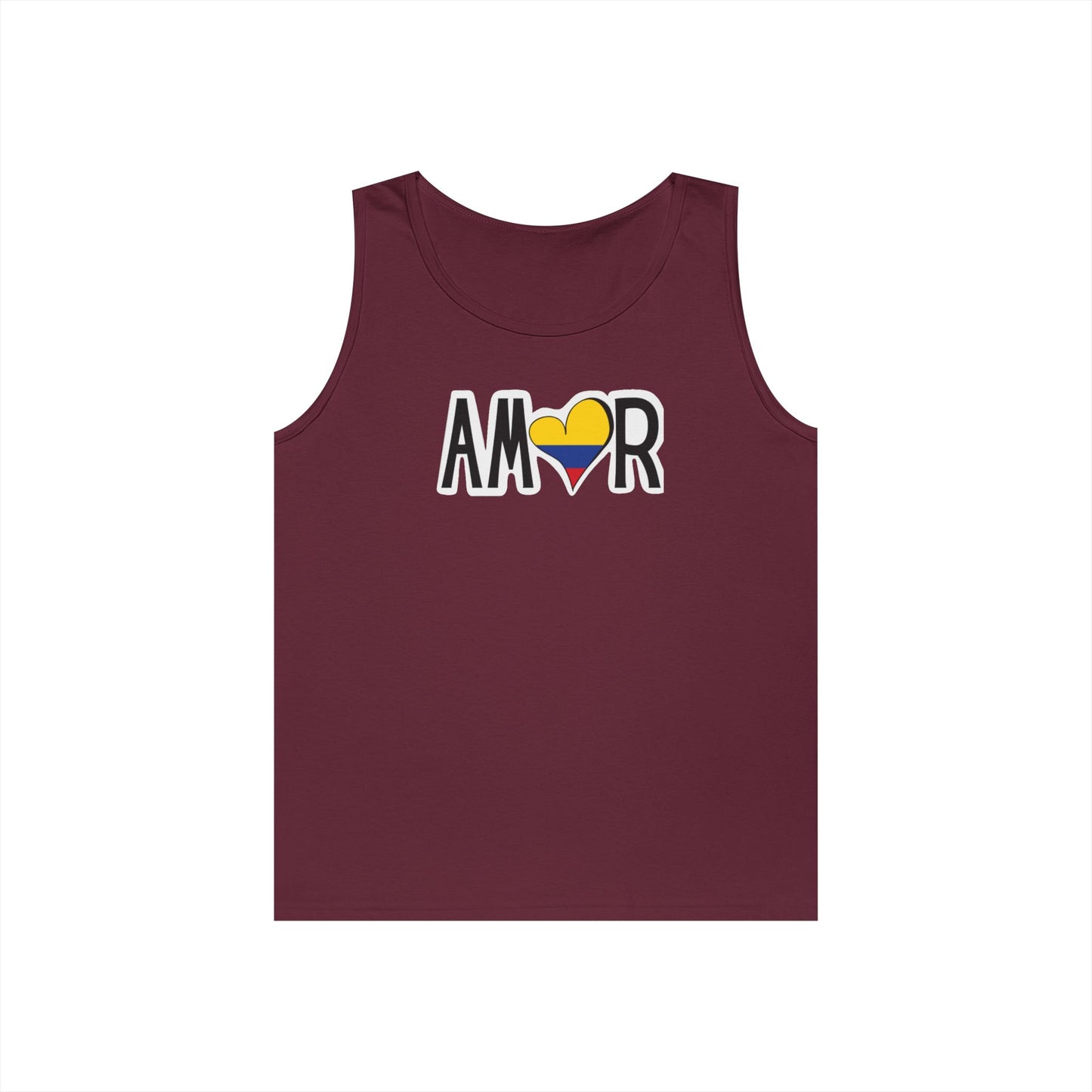 Amor Colombia  Heavy Cotton Tank Top