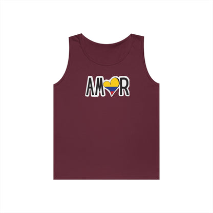 Amor Colombia  Heavy Cotton Tank Top