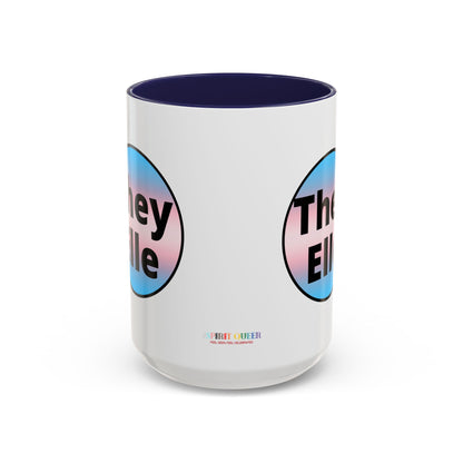 They / Elle Trans Coffee Mug