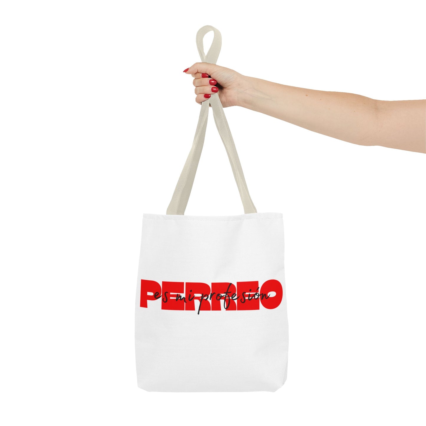 Perreo Es Mi Profesion Red Tote Bag