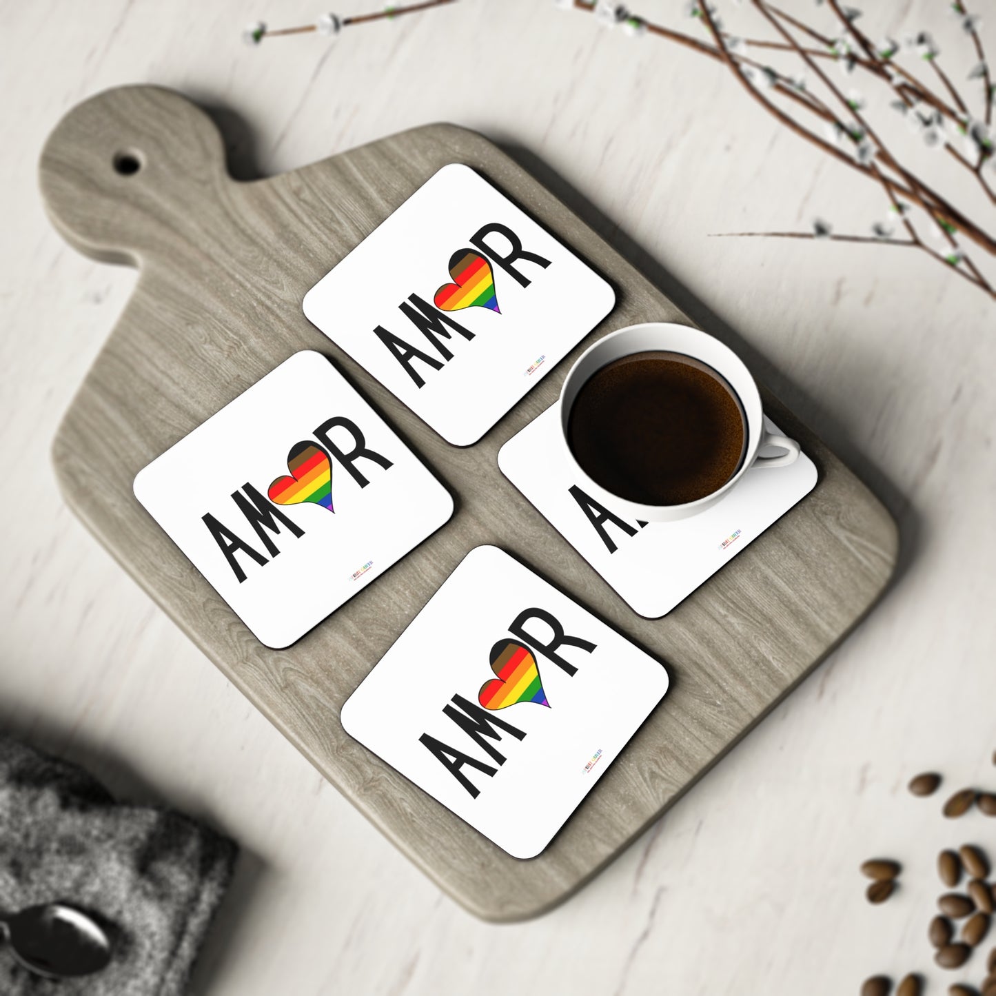 Amor BIPOC Coasters