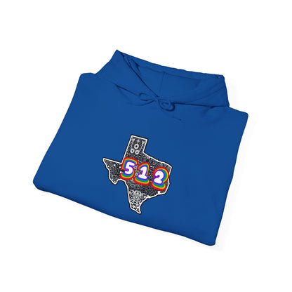 Texas 512 Hooded Sweatshirt