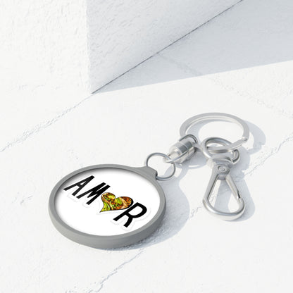 Amor Taco Keyring Tag