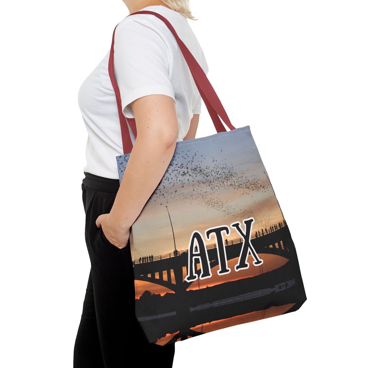ATX Bat Bridge Tote Bag