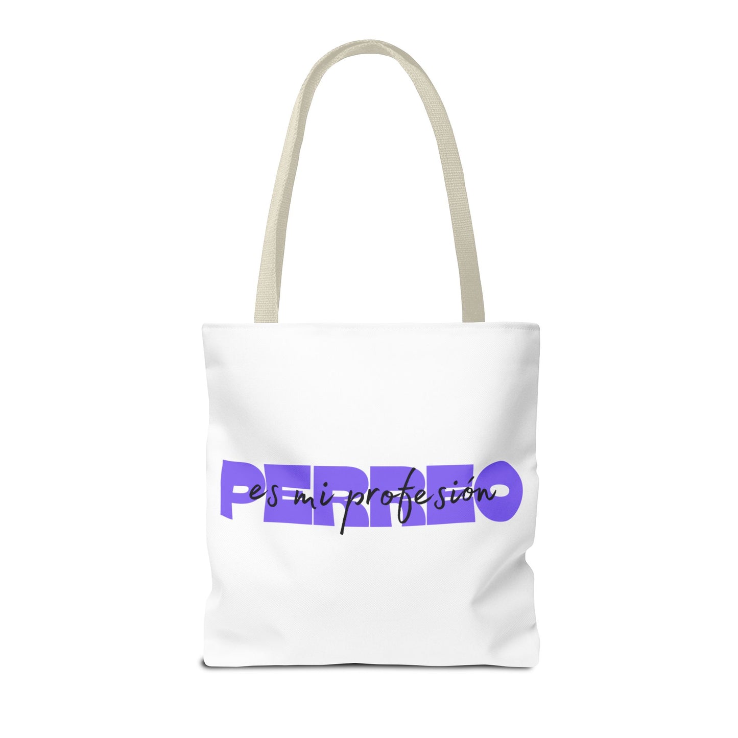 Perreo Es Mi Profesion Purple Tote Bag