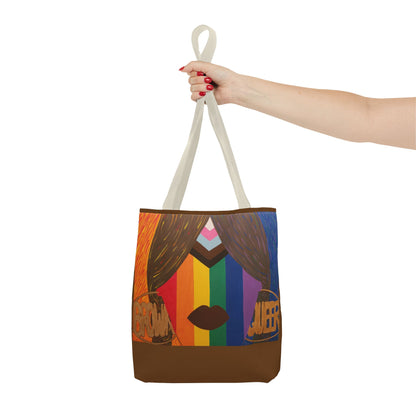 Brown and Queer Tote Bag