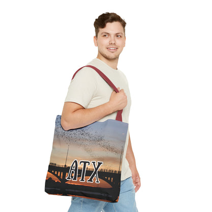 ATX Bat Bridge Tote Bag