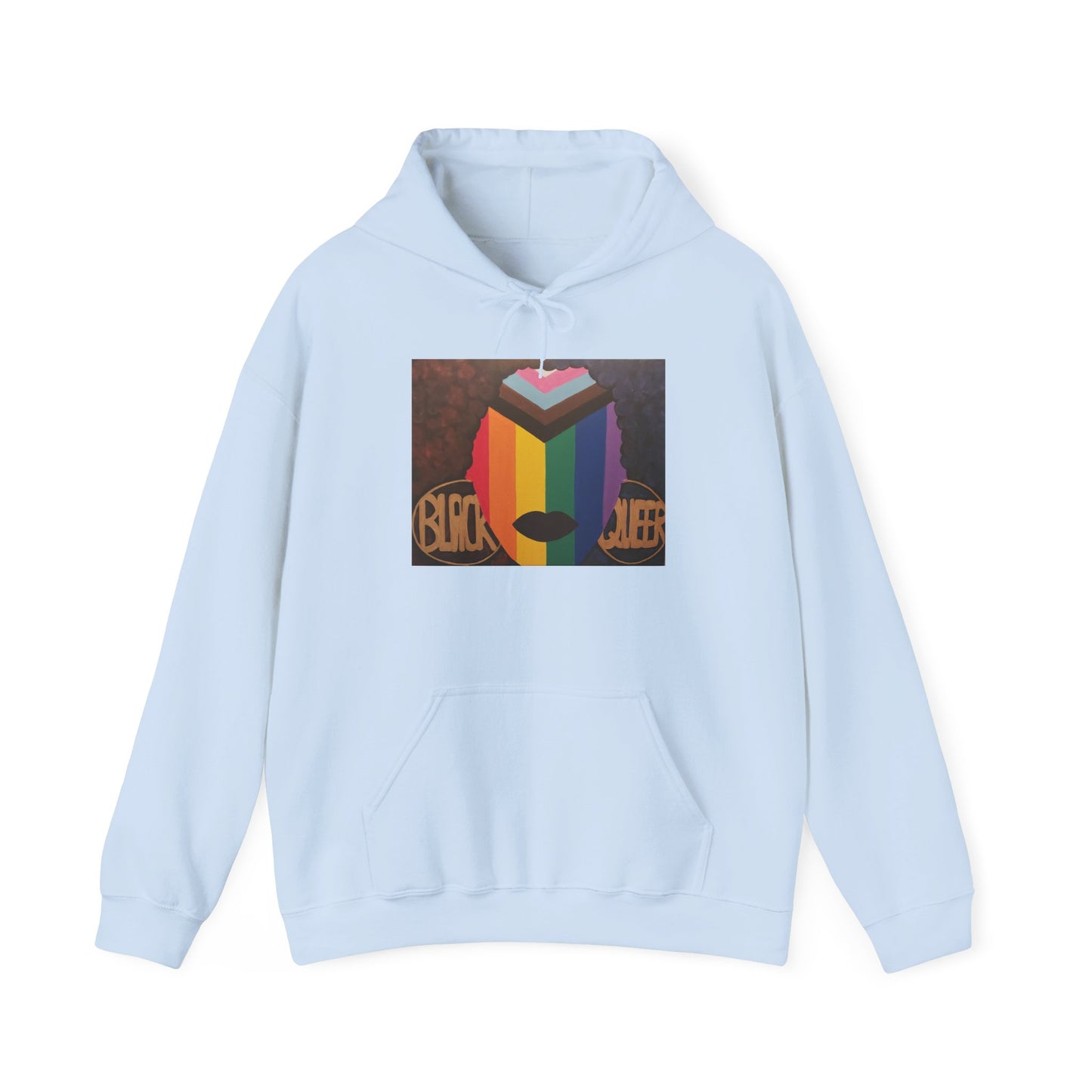 Black and Queer Hooded Sweatshirt