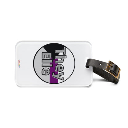 They / Elle Demi Luggage Tag