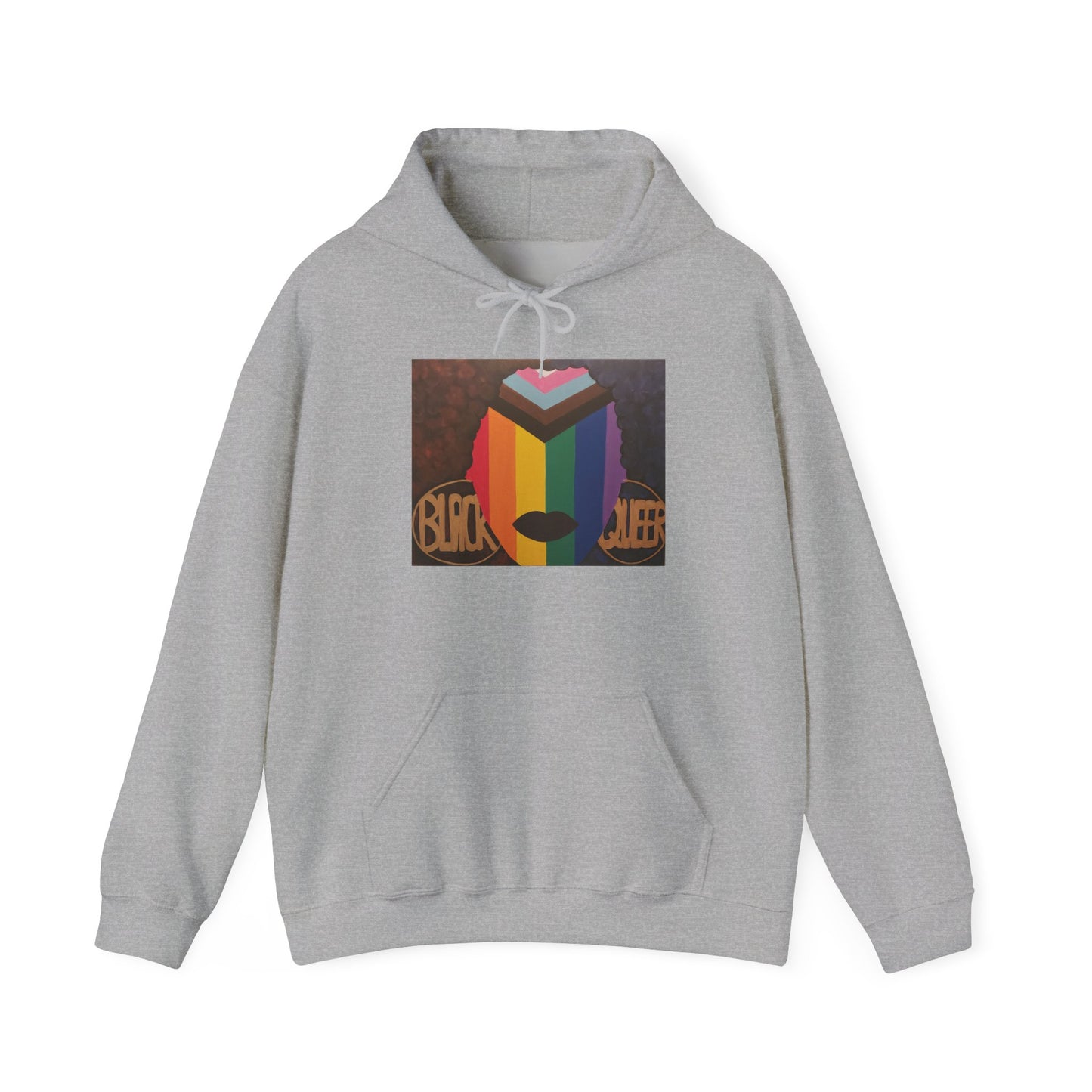 Black and Queer Hooded Sweatshirt