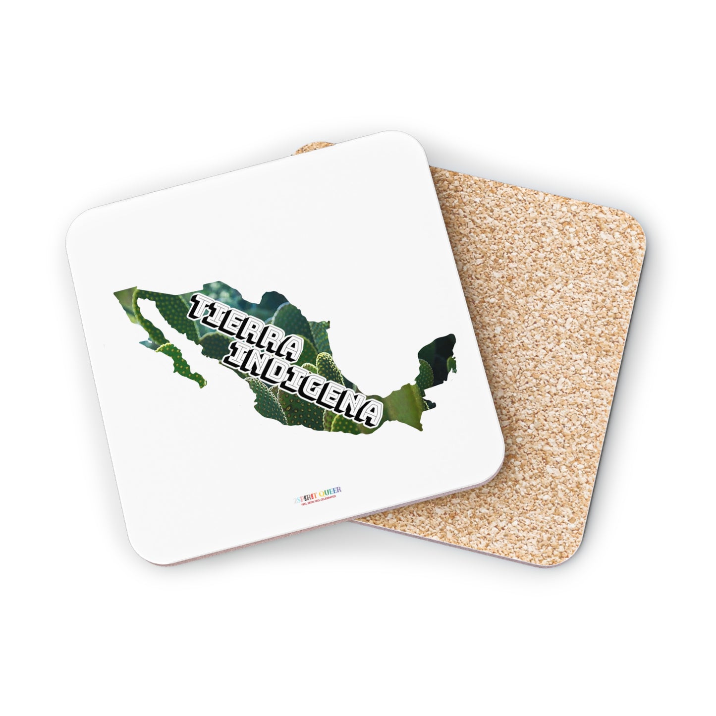 Tierra Indigena Nopales Coasters