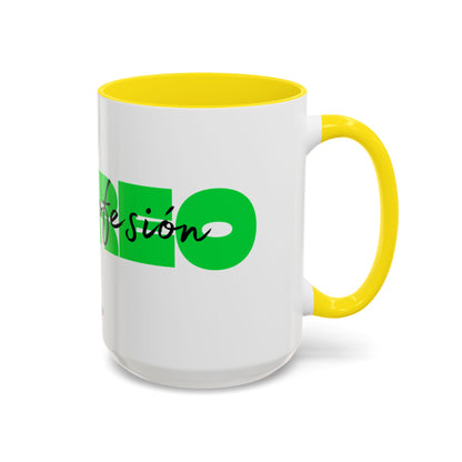 Perreo Es Mi Profesion Green Coffee Mug