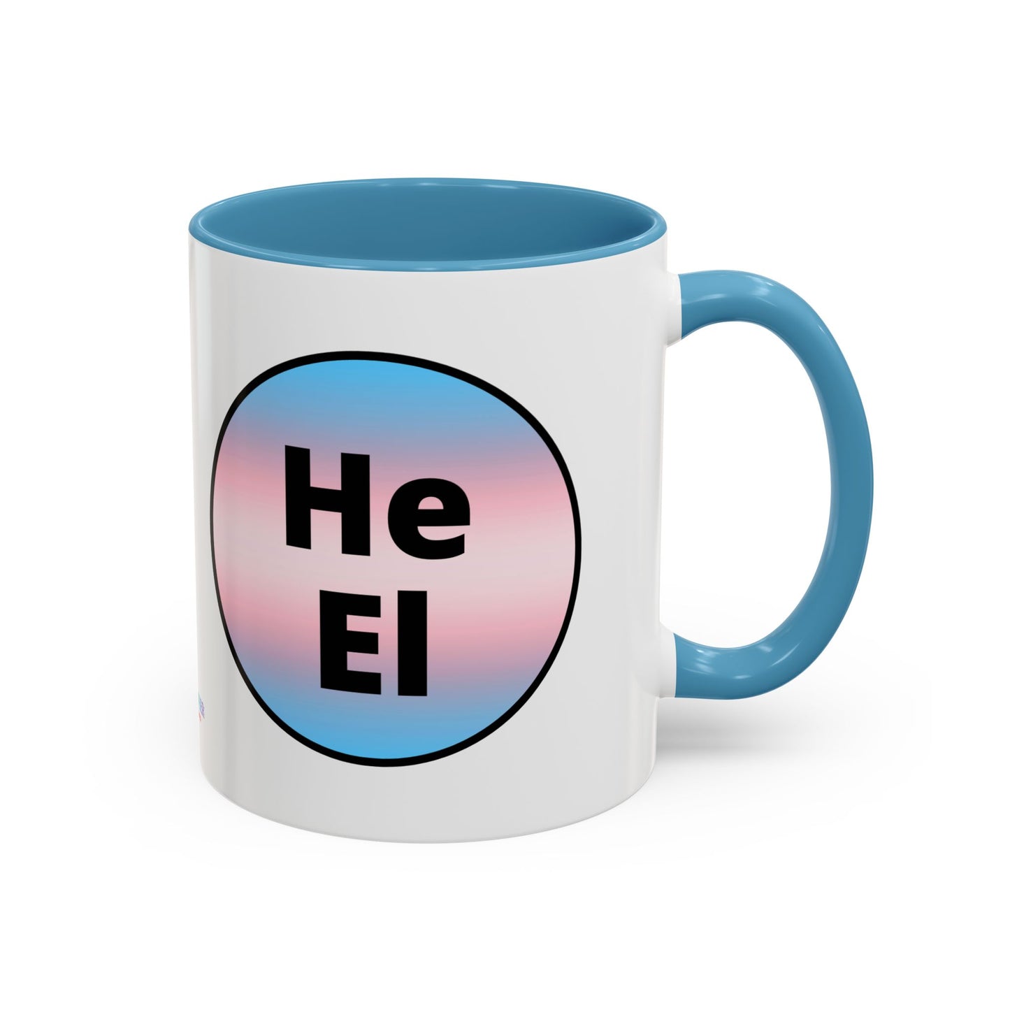He/El Trans Accent Coffee Mug