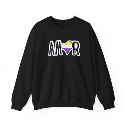 Amor Non Binary Crewneck Sweatshirt