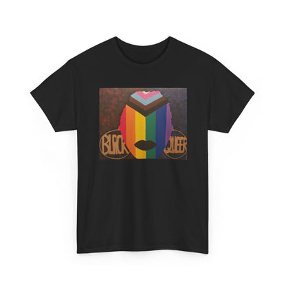 Black and Queer Heavy Cotton Tee