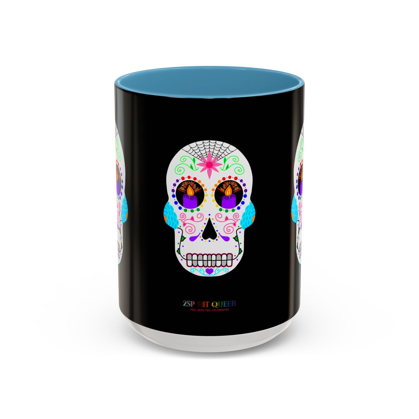 Queer Sugar Skull Coffee Mug