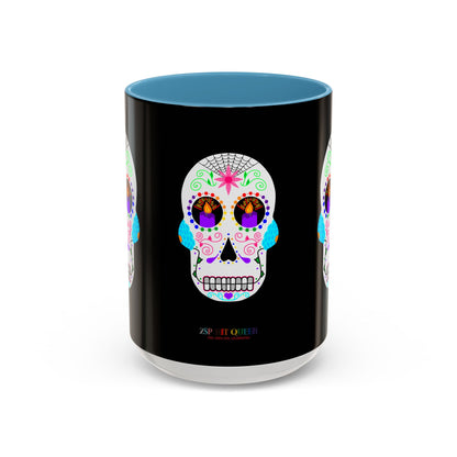 Queer Sugar Skull Coffee Mug