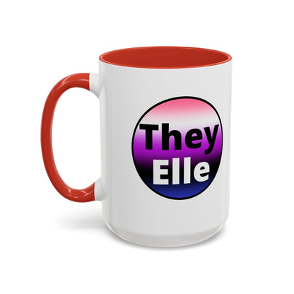 They / Elle Genderfluid Coffee Mug