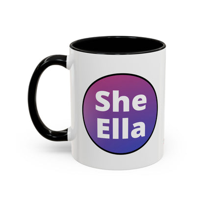 She/Ella Bi Coffee Mug