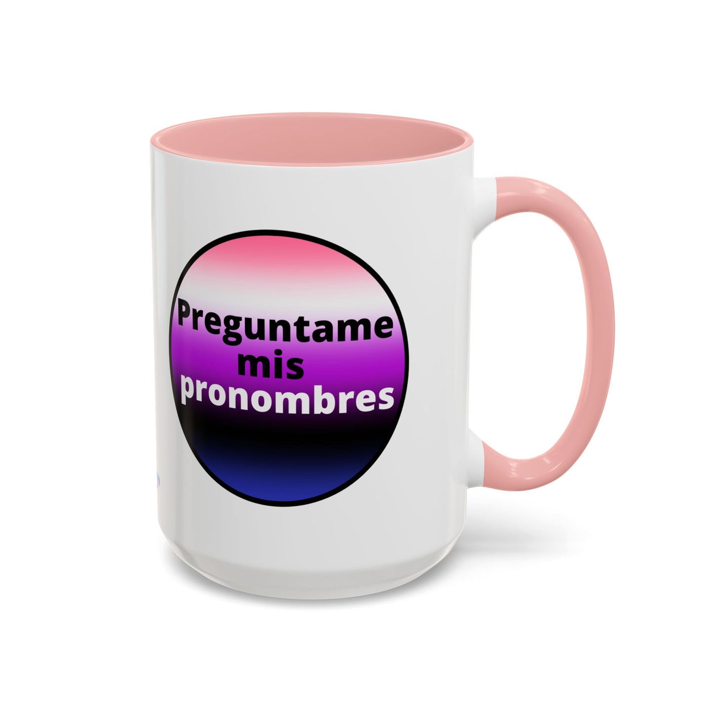 Preguntame mis Pronombres GenderFluid  Coffee Mug