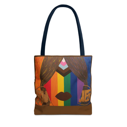 Brown and Queer Tote Bag