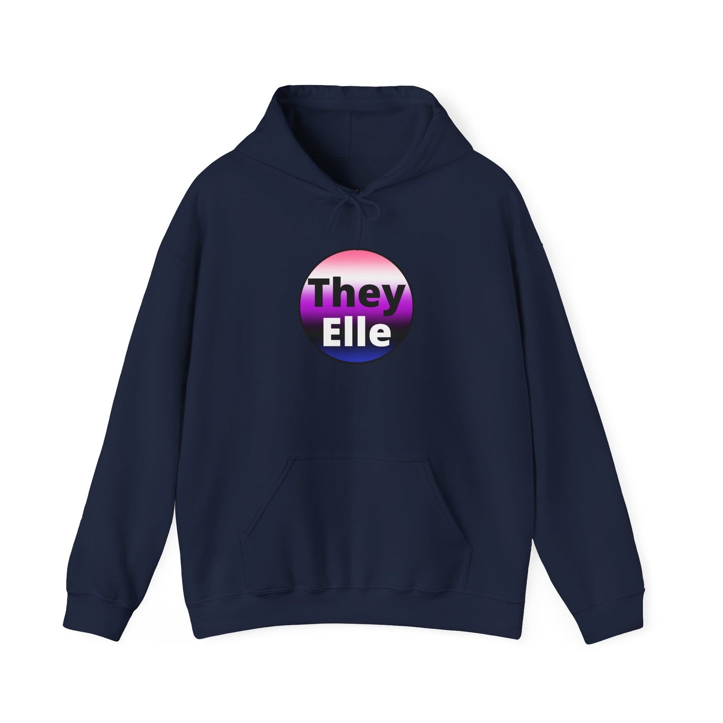 They / Elle Genderfluid Hooded Sweatshirt