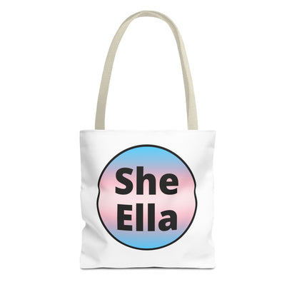 She/Ella Trans Tote Bag