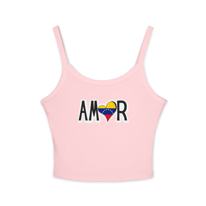 Amor Venezuela Spaghetti Strap Tank Top