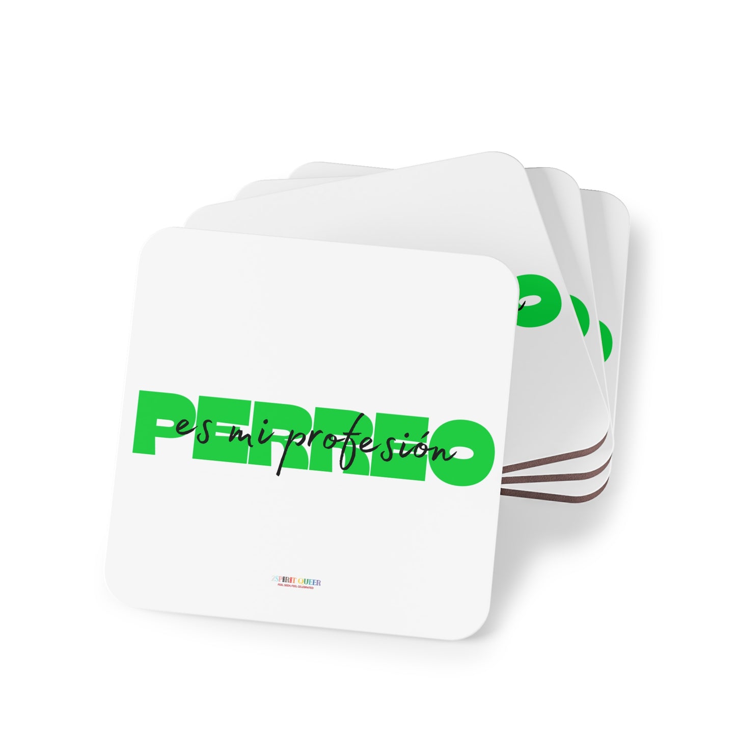 Perreo Es Mi Profesion Green Coasters