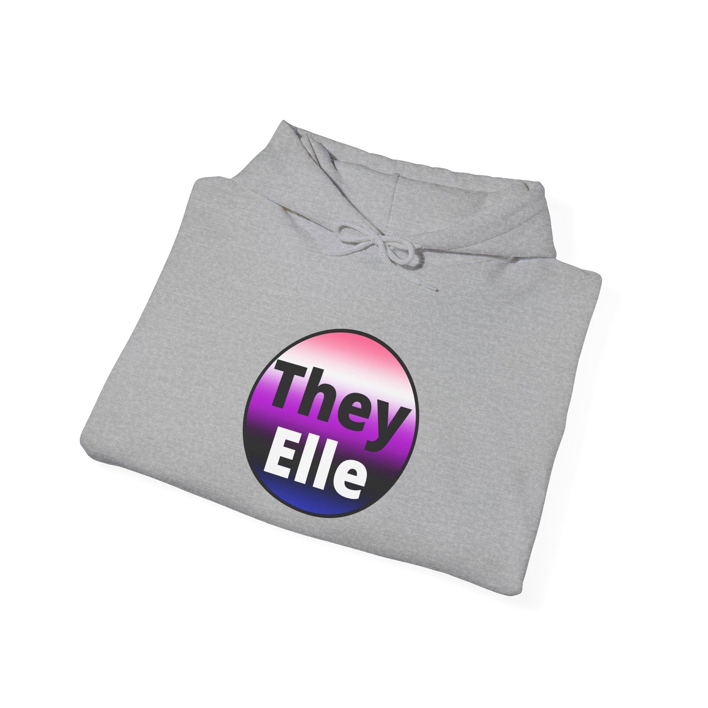 They / Elle Genderfluid Hooded Sweatshirt