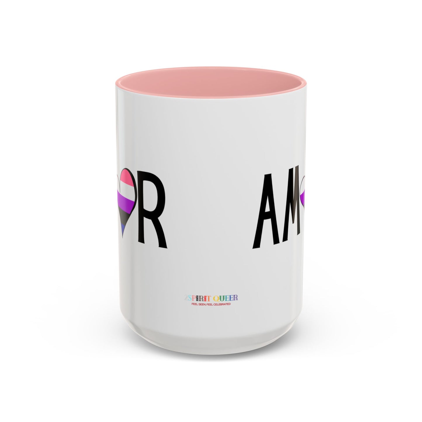Amor Genderfluid Accent Coffee Mug