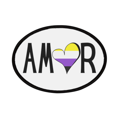 Amor Non Binary Iron-On Patch