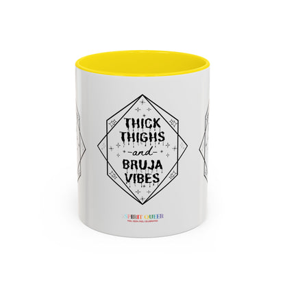 Thick Thighs Bruja Vibes Coffee Mug