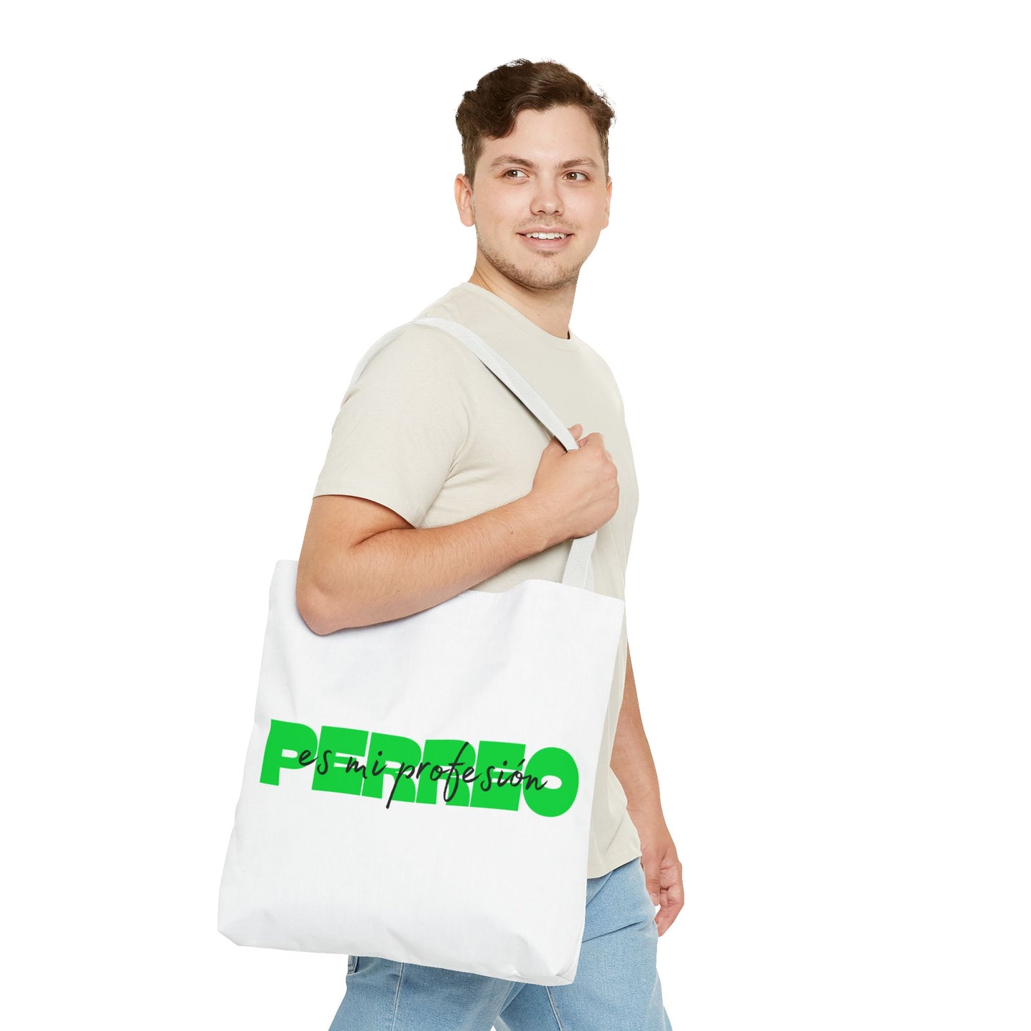 Perreo Es Mi Profesion Green Tote Bag