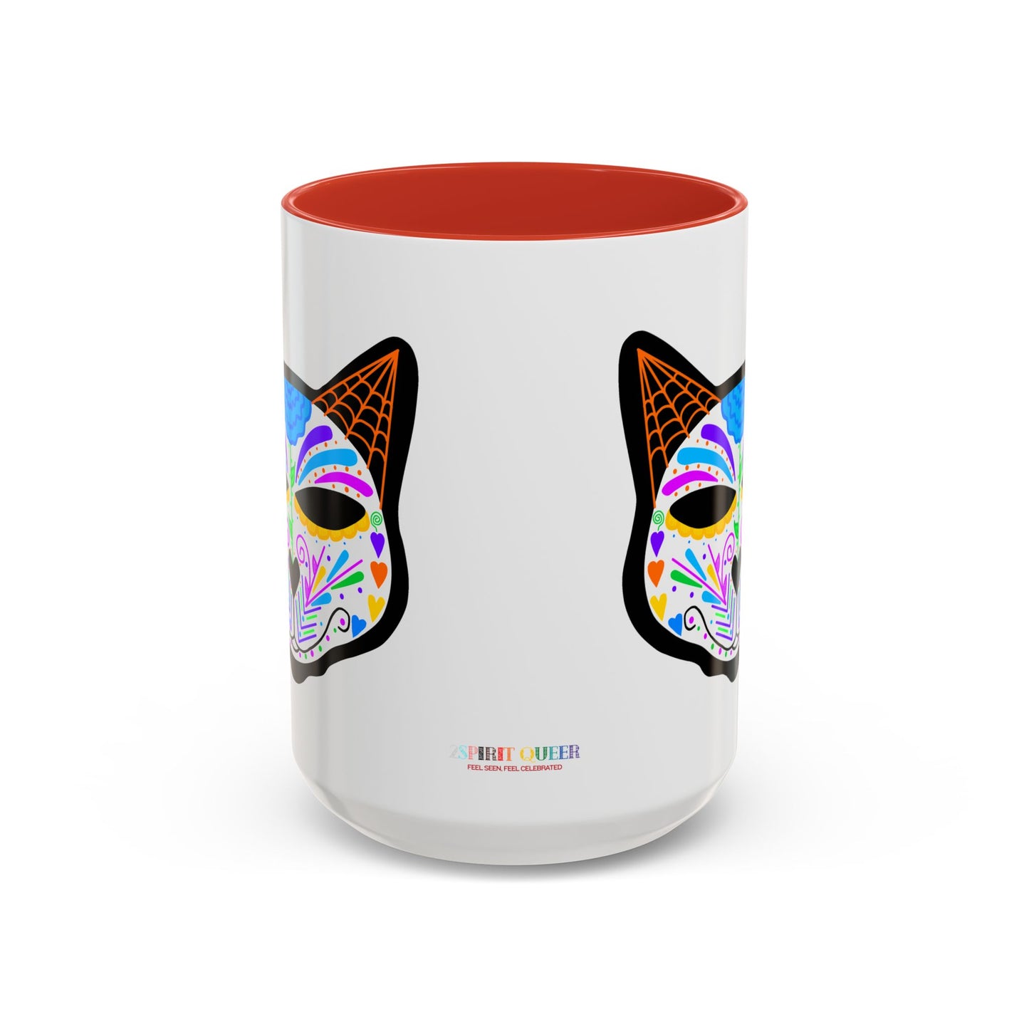 Dia de los Muertos Cat Coffee Mug