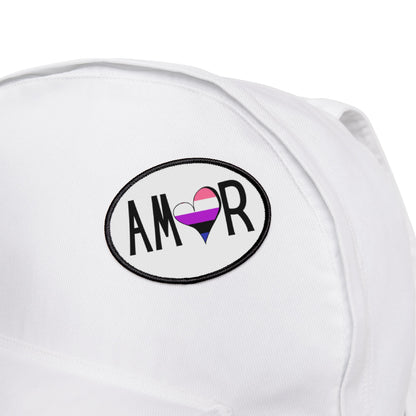 Amor Genderfluid Iron-On Patch