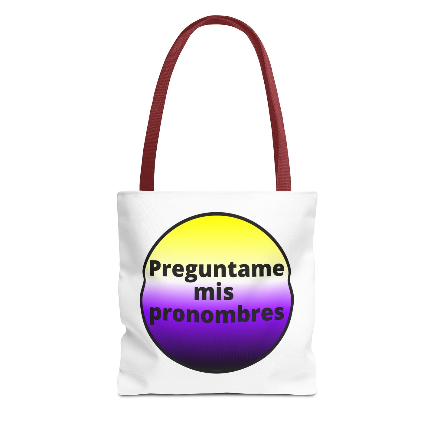 Preguntame mis Pronombres NonBinary Tote Bag