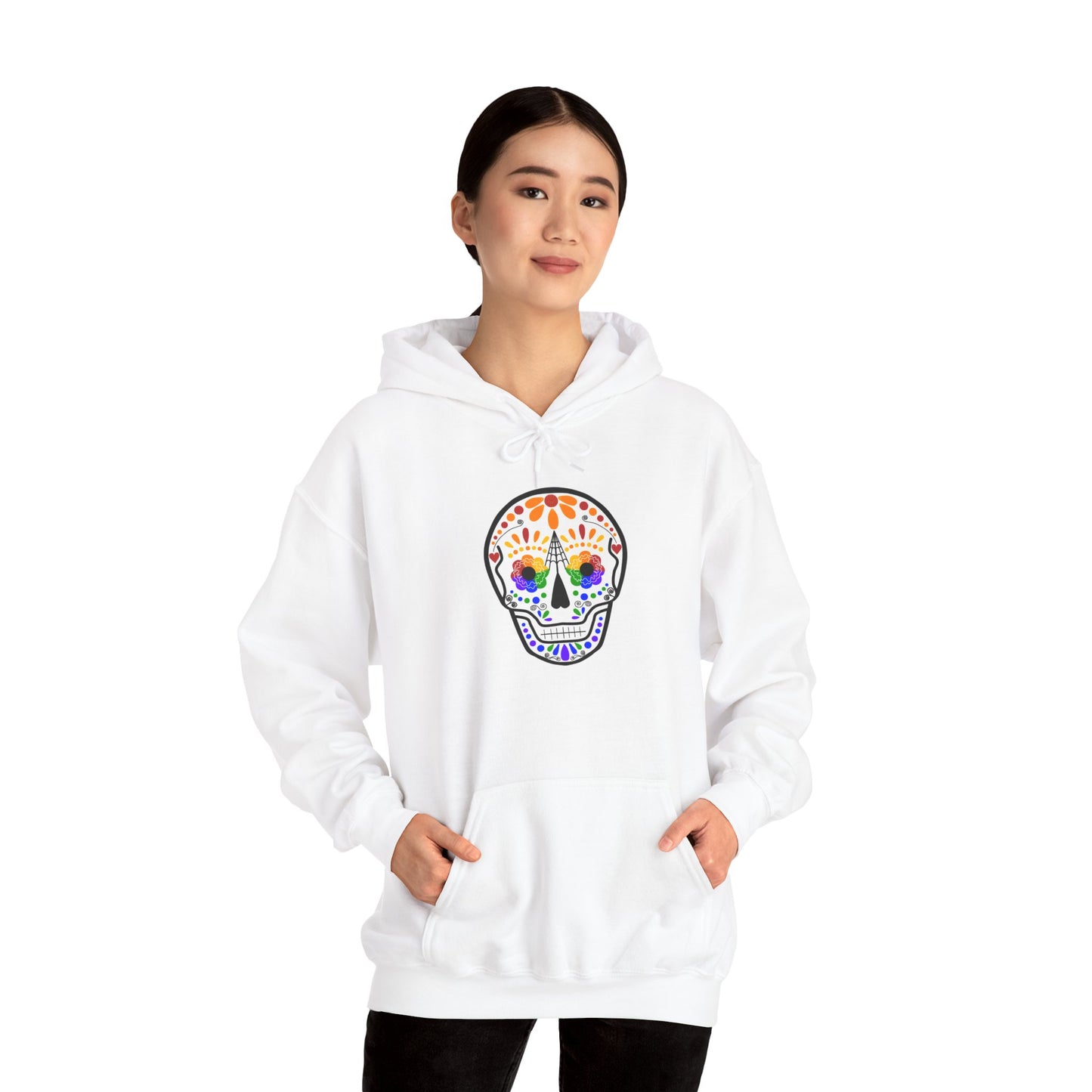 Queer Sugar Skull Hooded Sweatshirt