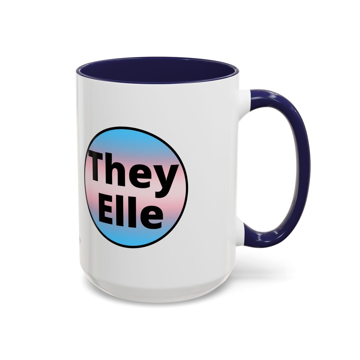 They / Elle Trans Coffee Mug