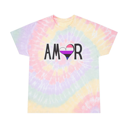 Amor Genderfluid Tie-Dye Tee