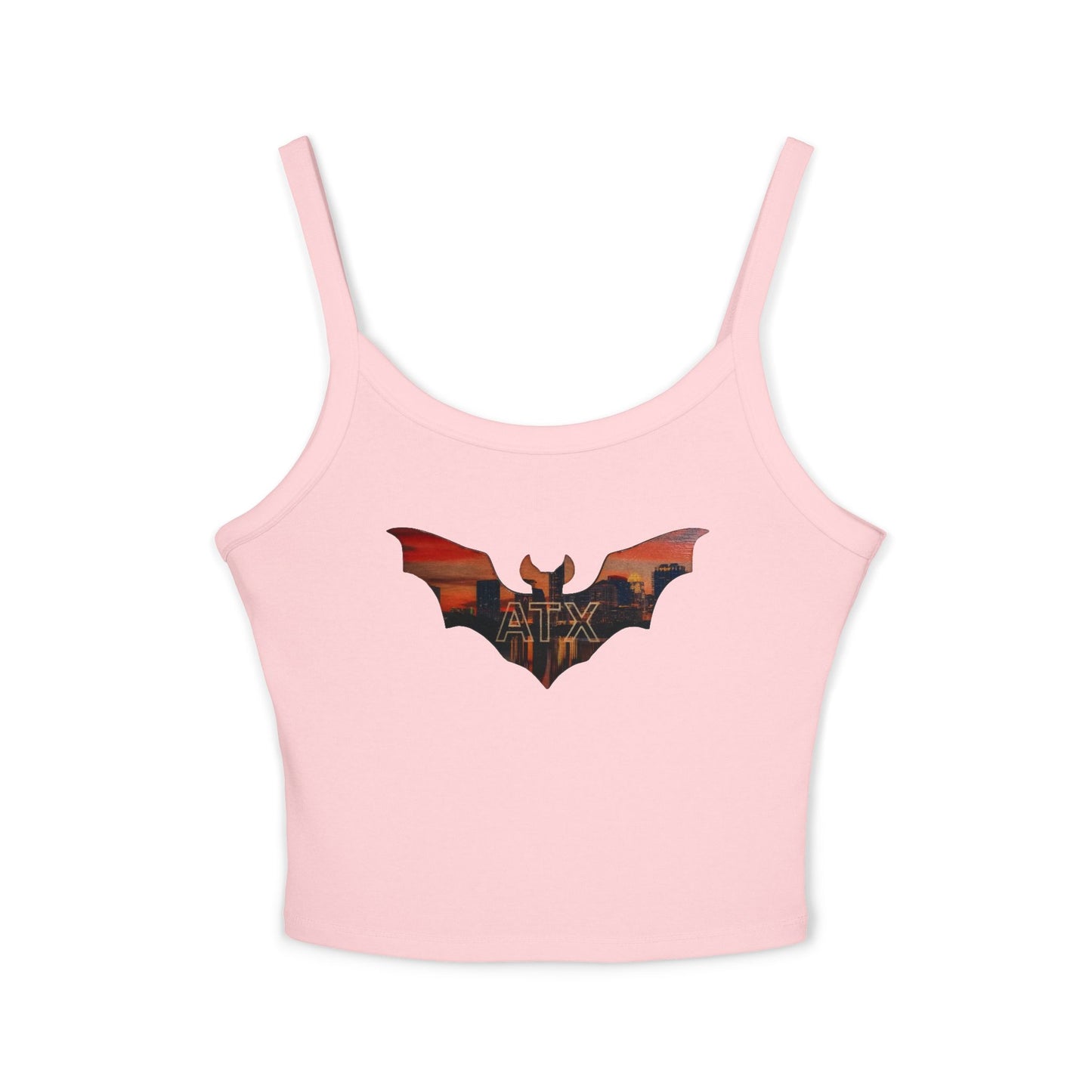 ATX Skyline Bat Spaghetti Strap Tank Top