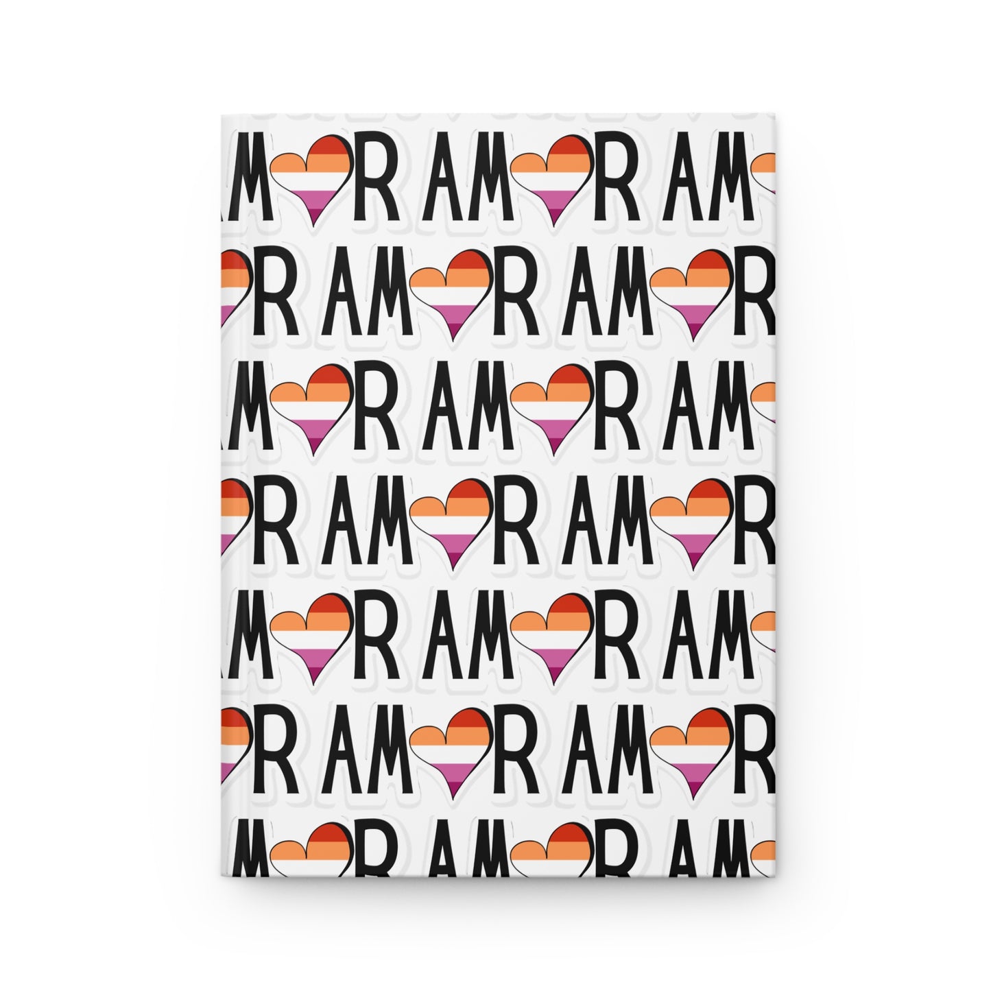 Amor Lesbian Hardcover Journal