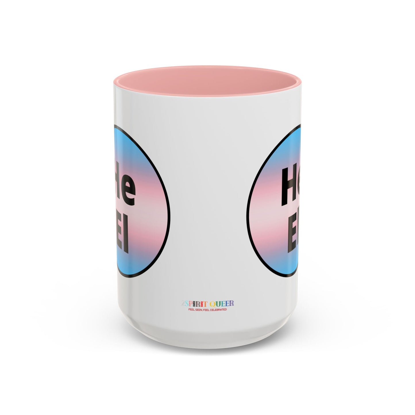 He/El Trans Accent Coffee Mug
