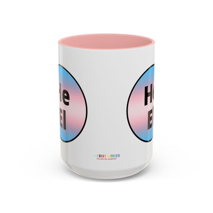 He/El Trans Accent Coffee Mug