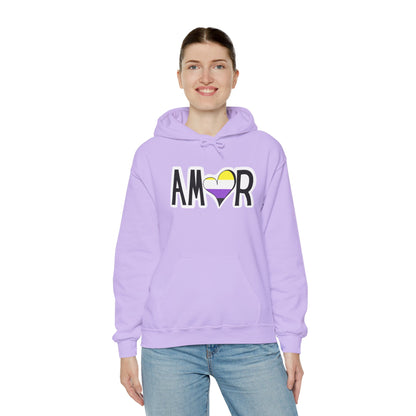 Amor Non Binary Hooded Sweatshirt