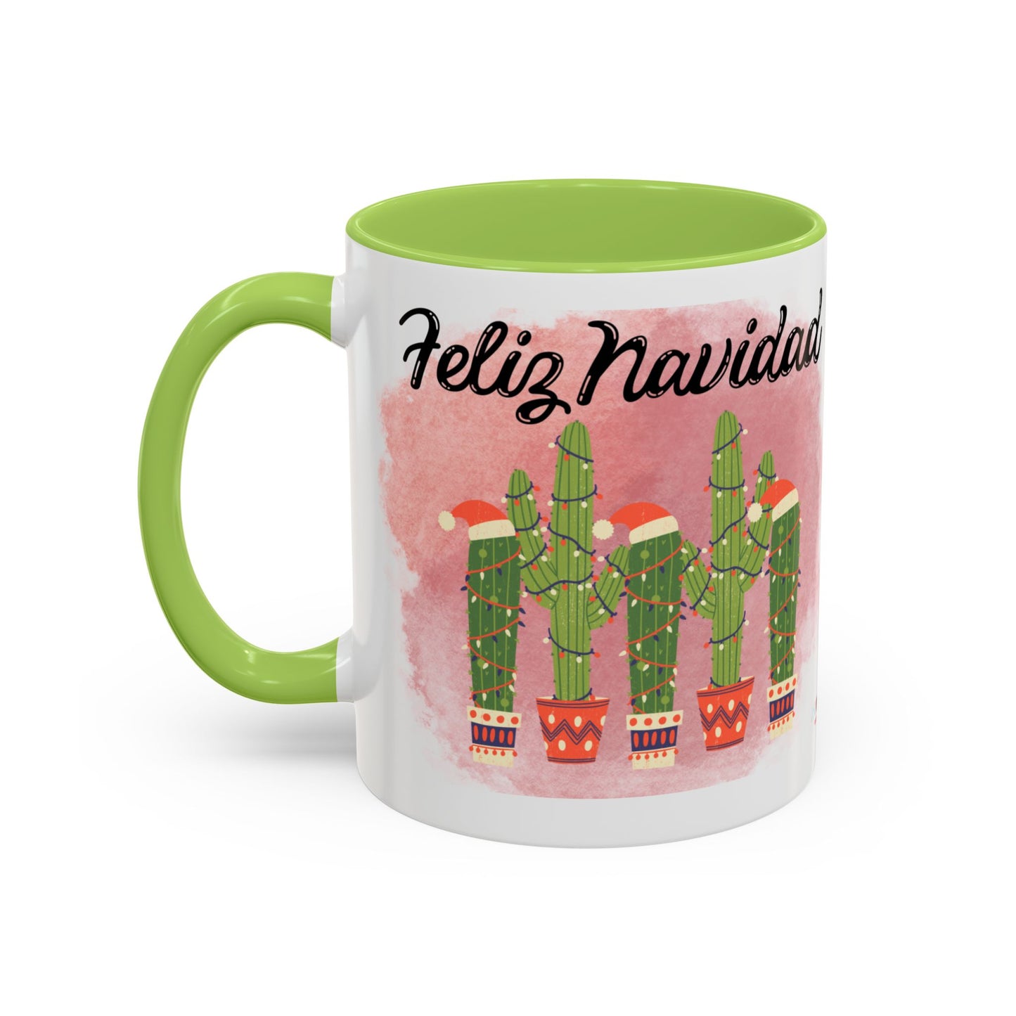 Feliz Navidad Cacti Coffee Mug