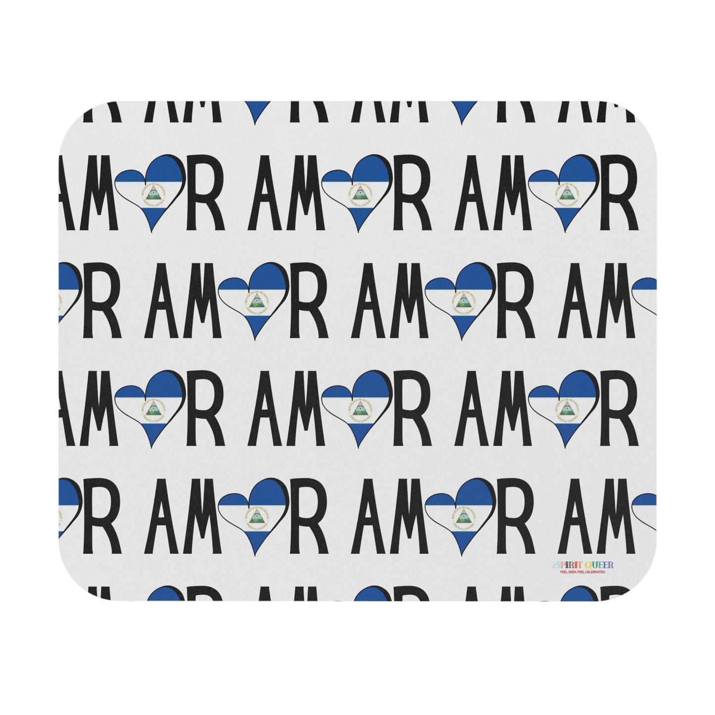 Amor Nicaragua Mouse Pad
