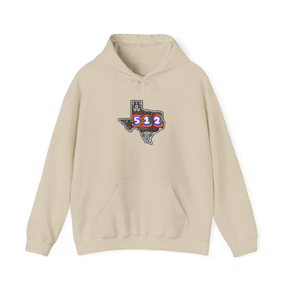 Texas 512 Hooded Sweatshirt