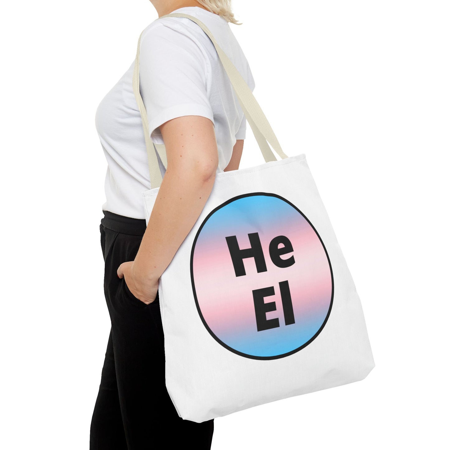 He / El Trans Tote Bag
