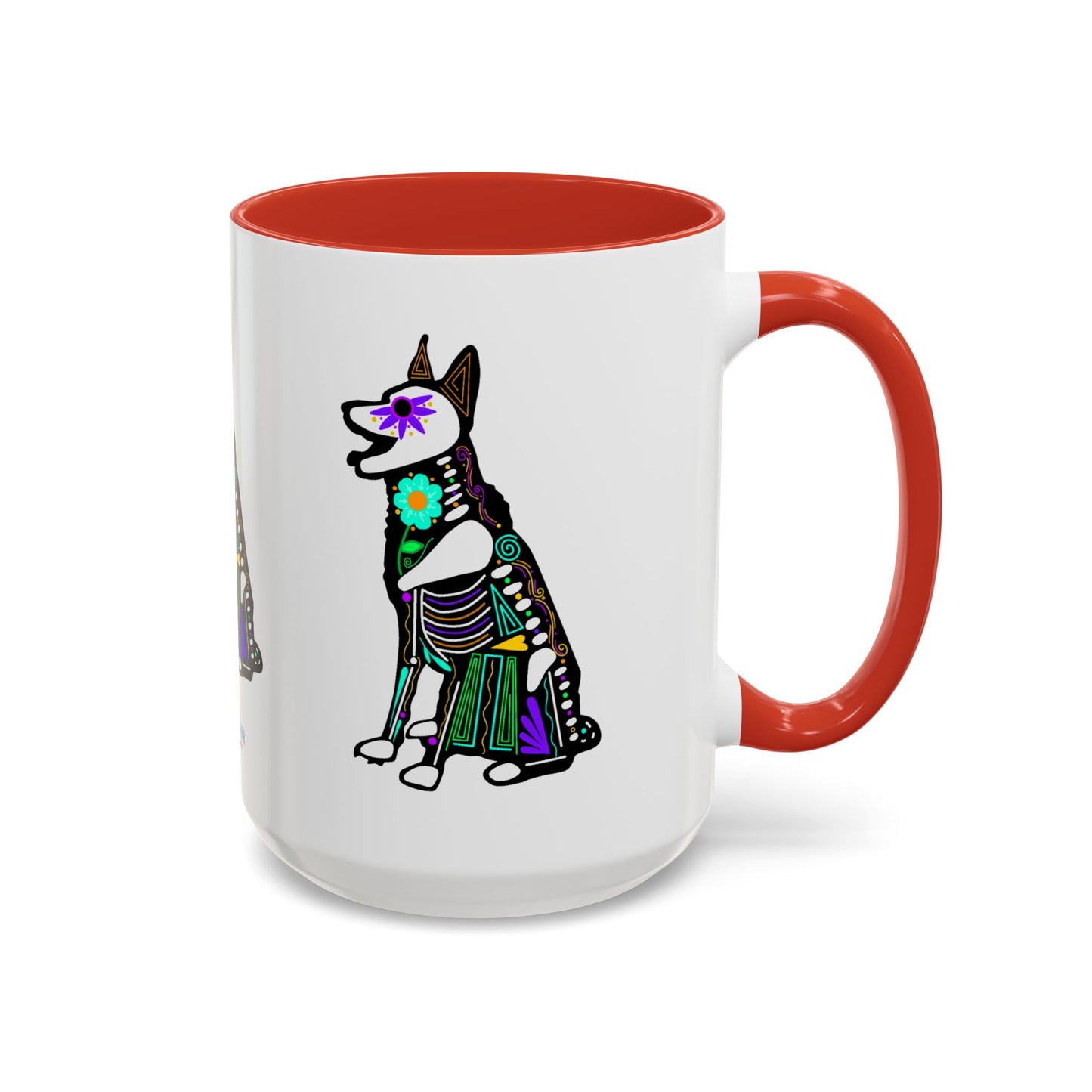 Dia de los Muertos German Shepard Coffee Mug